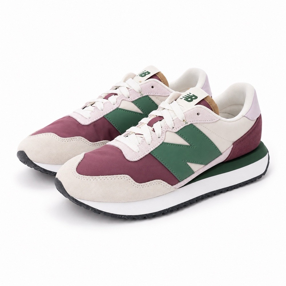New Balance 237 Purple Green Pink WS237DP Women's Size 10 Lifestyle Shoes